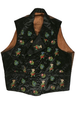 Lot 38 - Two men's waistcoats, circa 1840