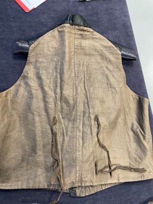 Lot 38 - Two men's waistcoats, circa 1840