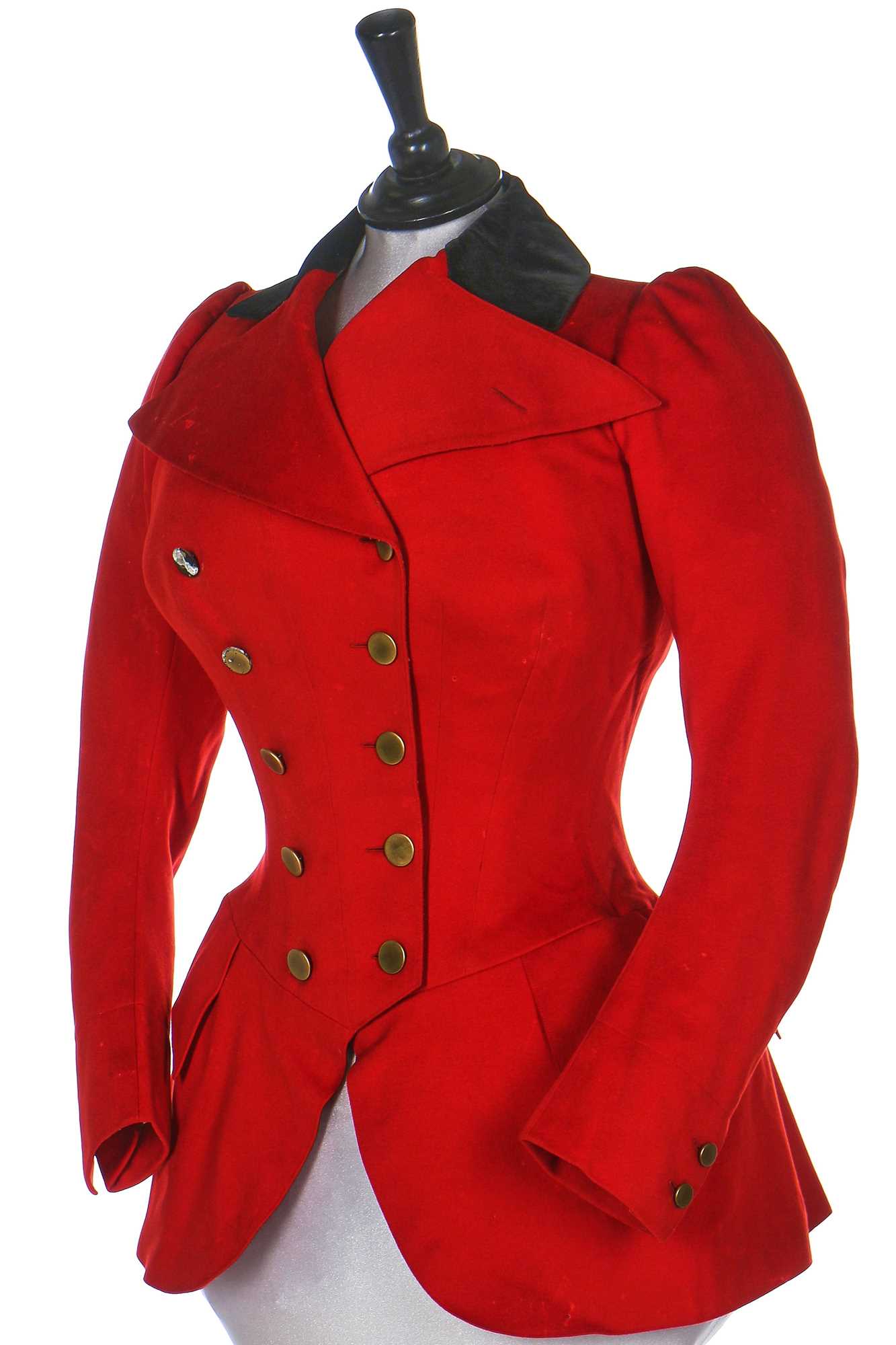 Lot 48 - A rare Redfern lady's hunt coat, 1890s