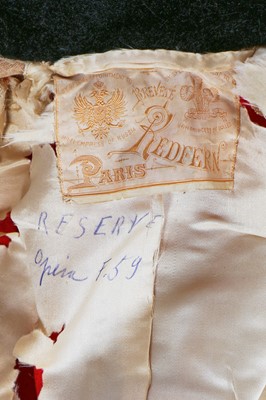 Lot 48 - A rare Redfern lady's hunt coat, 1890s