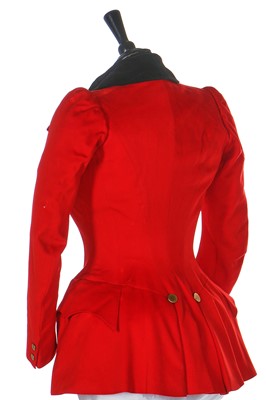 Lot 48 - A rare Redfern lady's hunt coat, 1890s