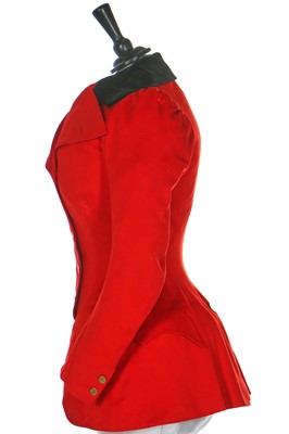 Lot 48 - A rare Redfern lady's hunt coat, 1890s