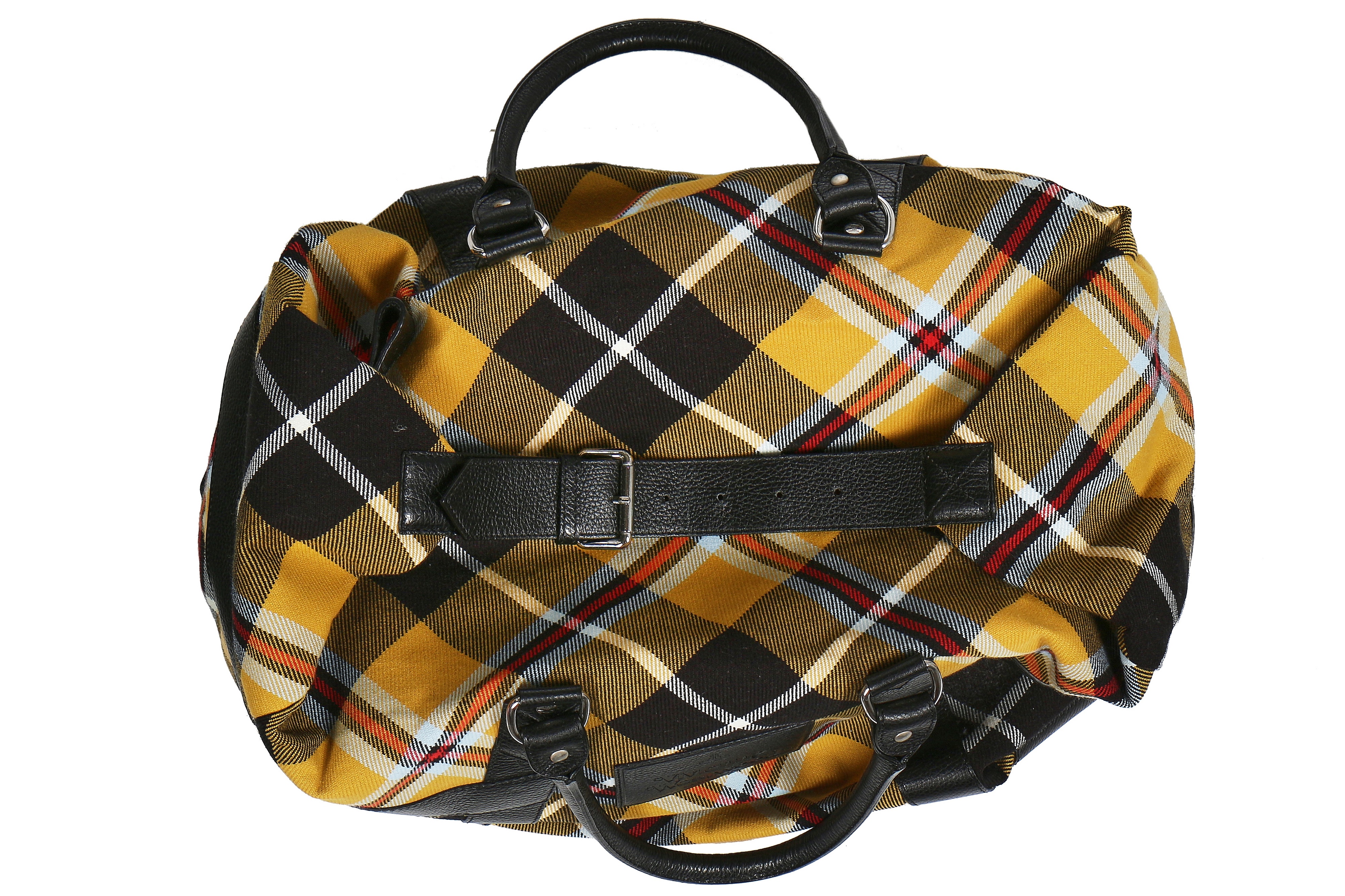 Tartan overnight sale bag