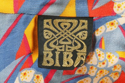 Lot 121 - A Biba art-deco printed cotton jacket, circa 1970