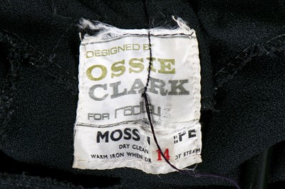 Lot 130 - An Ossie Clark/Celia Birtwell printed moss-crêpe jacket/shirt, 1970s