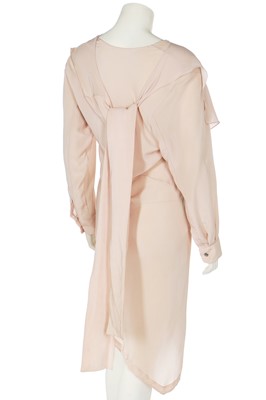 Lot 173 - A John Galliano pale-pink silk dress, late 1980s
