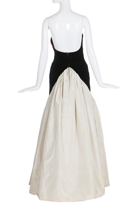Lot 199 - A Murray Arbeid evening gown, identical to one worn by Princess Diana, 1985