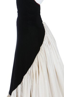 Lot 199 - A Murray Arbeid evening gown, identical to one worn by Princess Diana, 1985