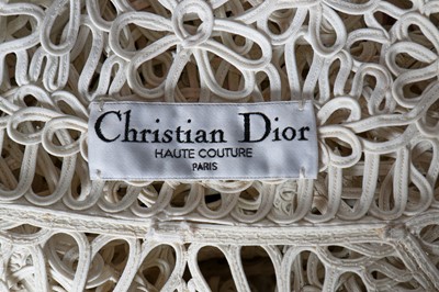 Lot 152 - A Christian Dior by John Galliano couture soutache braid frock-coat, model 'Marquis de Botanique',  'A Poetic Tribute to the Marchesa Casati', Spring-Summer 1998