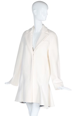 Lot 153 - A Dior white cashmere jacket, 2010s