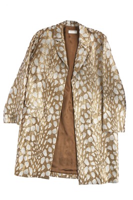 Lot 163 - A Dries Van Noten brocaded coat, 2010s