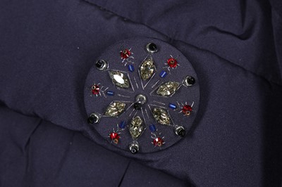 Lot 161 - A Louis Vuitton navy-blue puffer jacket, modern