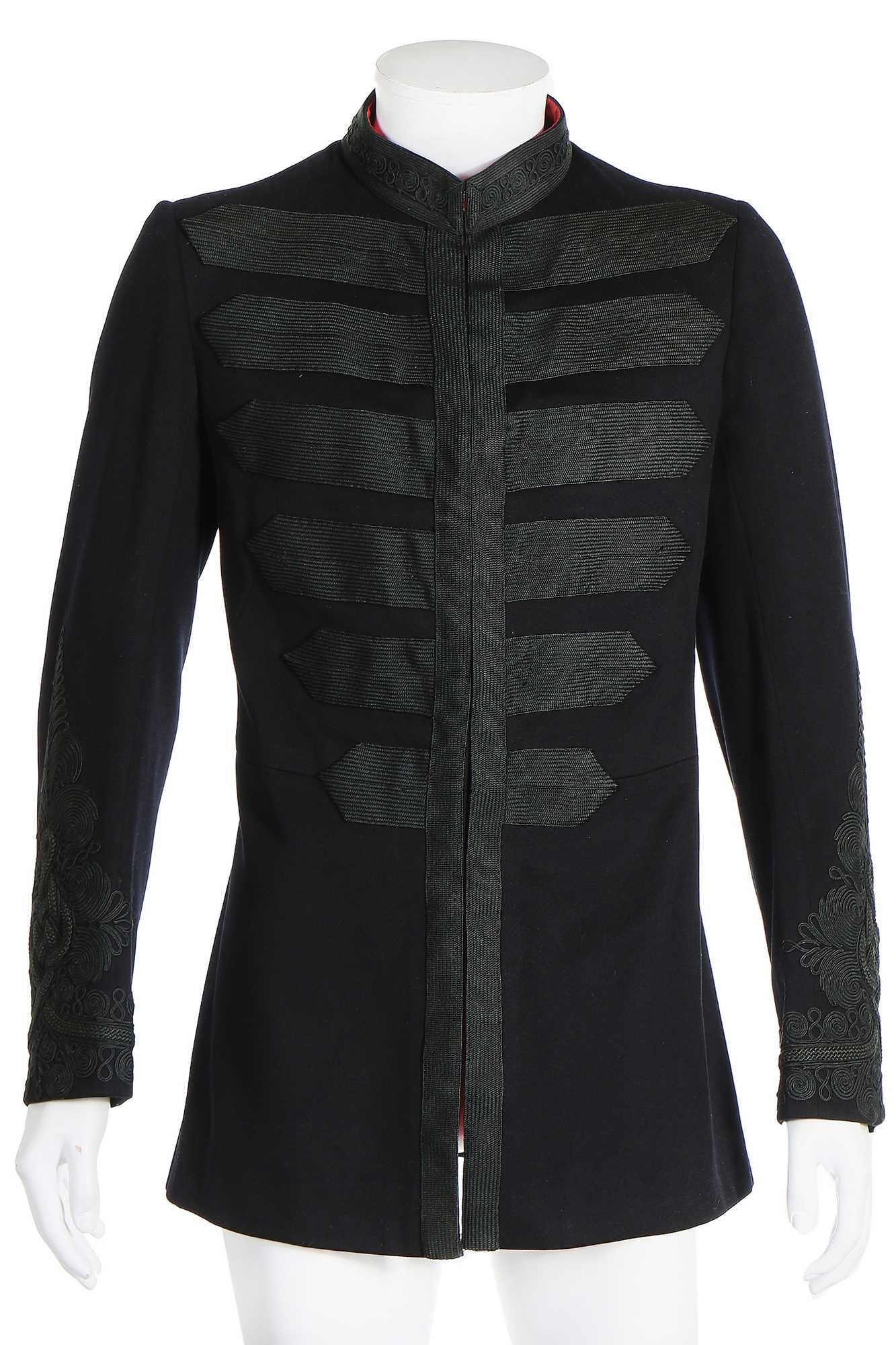 Lot 202 - A Blades of Savile Row gentleman's military-style dress tunic and suit, 1970s