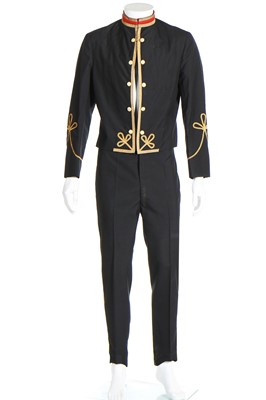 Lot 202 - A Blades of Savile Row gentleman's military-style dress tunic and suit, 1970s