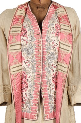 Lot 400 - A Bernard & Cie Directoire style silk walking suit, circa 1910