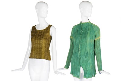 Lot 170 - A group of Issey Miyake pleated bodices in various styles, 2000s-modern