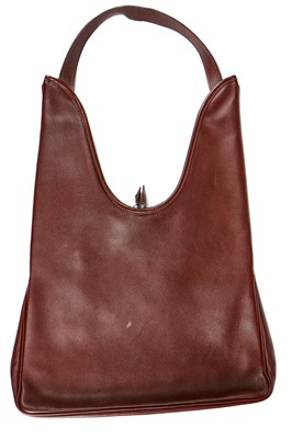 Lot 127 - An Hermès brown Swift leather Massi bag, modern