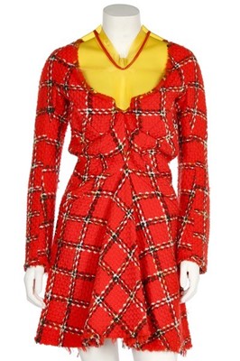 Lot 301 - A Comme des Garçons Junya Watanabe tartan...