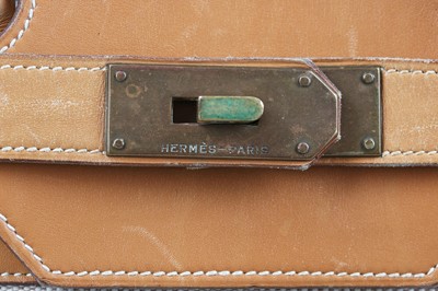 Lot 3 - An Hermès Haut à Courroies travel bag, 1979