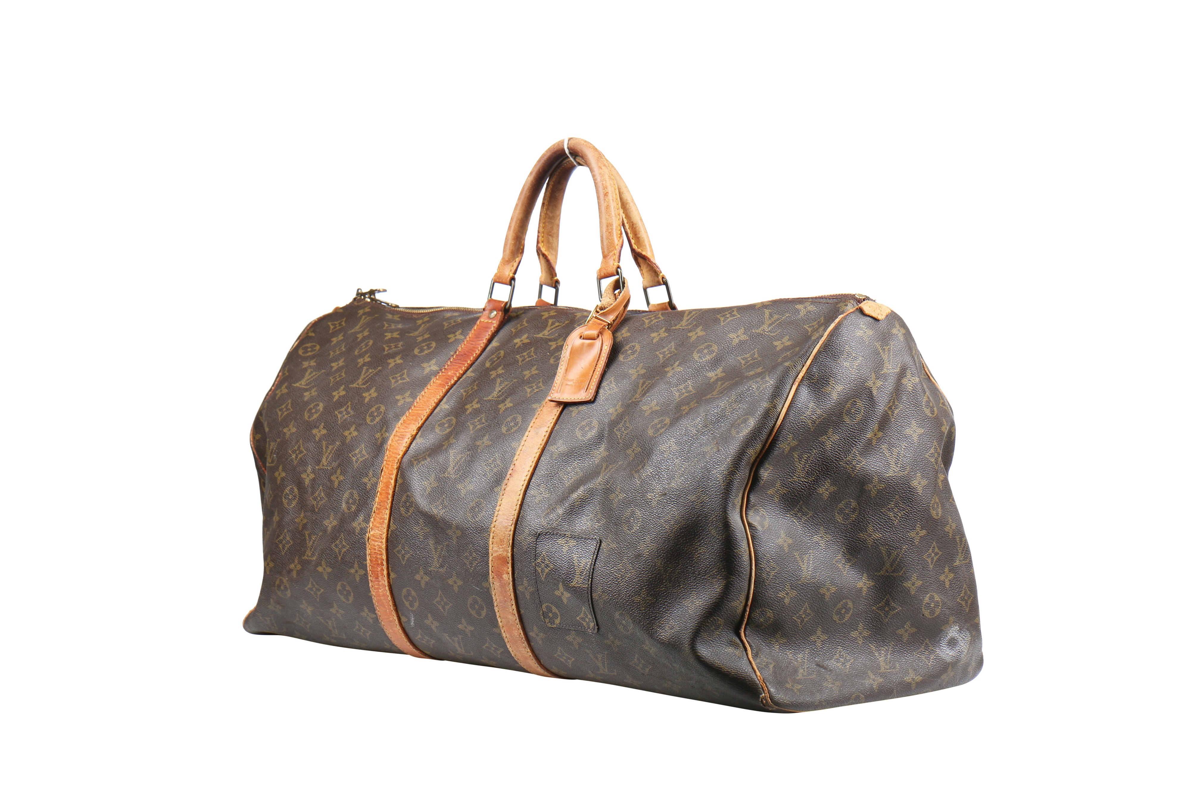 I restore vintage and damaged Louis Vuitton. This Keepall 45