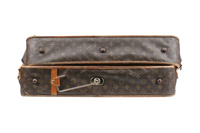 Lot 8 - A Louis Vuitton monogrammed canvas and leather suit carrier