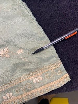 Lot 227 - A Liberty's Japanese embroidered kimono-style robe, circa 1910