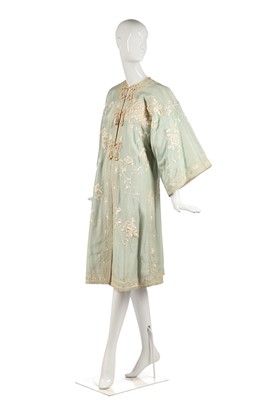 Lot 227 - A Liberty's Japanese embroidered kimono-style robe, circa 1910