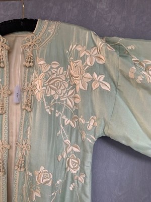 Lot 227 - A Liberty's Japanese embroidered kimono-style robe, circa 1910