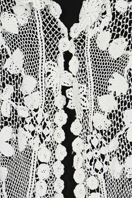 Lot 396 - An Irish crochet jacket, 1910-15
