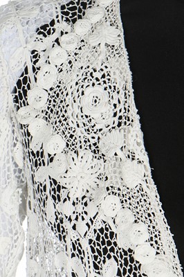 Lot 396 - An Irish crochet jacket, 1910-15