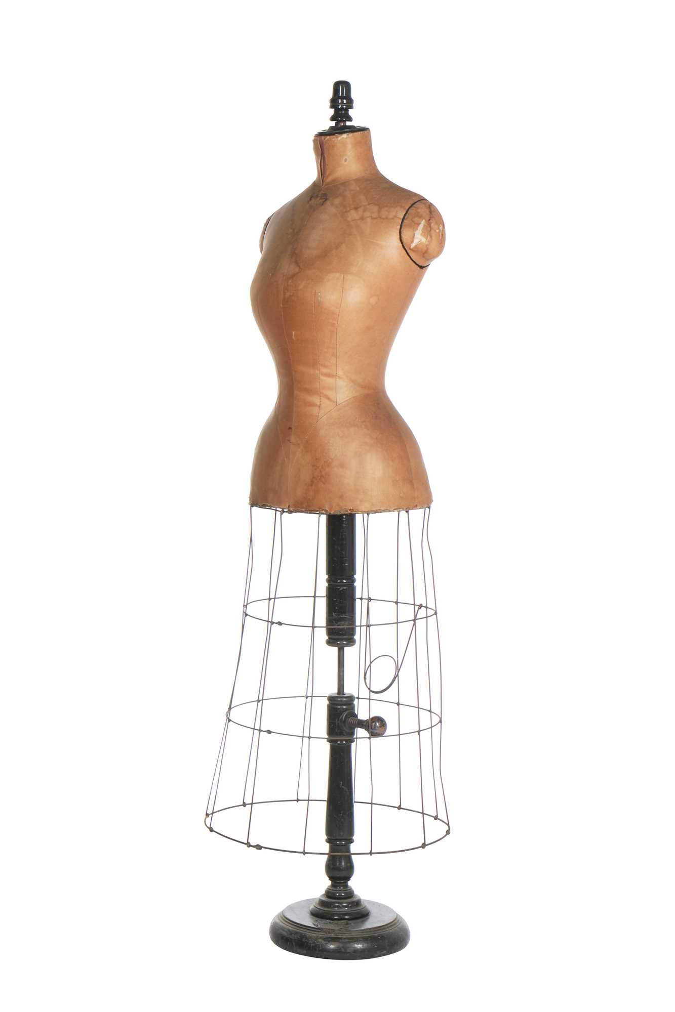 Lot 405 - 'The French Bust Company' mannequin, English, circa 1910