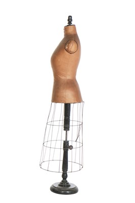 Lot 405 - 'The French Bust Company' mannequin, English, circa 1910