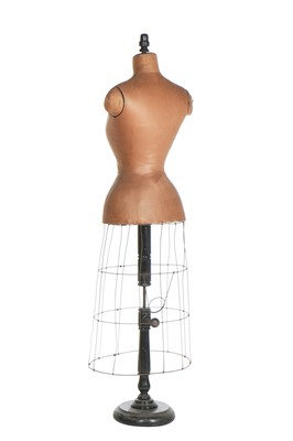 Lot 405 - 'The French Bust Company' mannequin, English, circa 1910