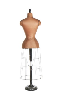 Lot 405 - 'The French Bust Company' mannequin, English, circa 1910