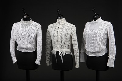 Lot 409 - A group of summer blouses, bodices, 1910s