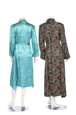 Lot 299 - A group of at-home robes, dressing gowns, kimono, dating from the 1940s