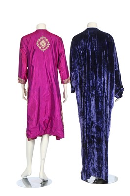 Lot 299 - A group of at-home robes, dressing gowns, kimono, dating from the 1940s