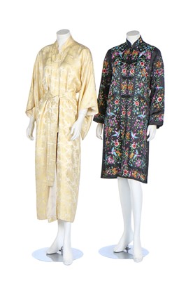 Lot 276 - A group of Hong Kong Chinese brocaded and embroidered garments, 1960s