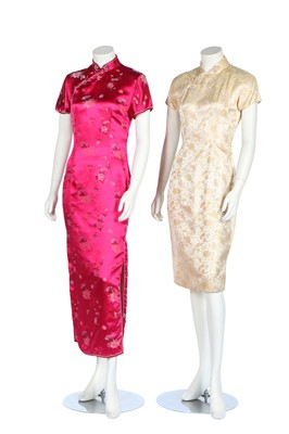 Lot 276 - A group of Hong Kong Chinese brocaded and embroidered garments, 1960s