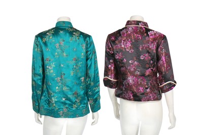 Lot 276 - A group of Hong Kong Chinese brocaded and embroidered garments, 1960s