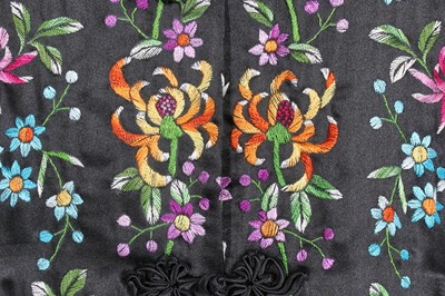 Lot 276 - A group of Hong Kong Chinese brocaded and embroidered garments, 1960s