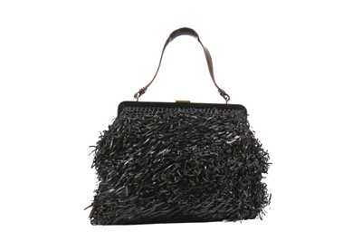 Lot 18 - A Tom Ford putty-grey leather handbag, modern