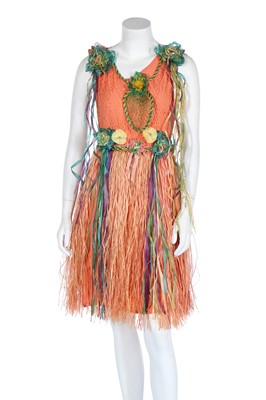 Lot 377 - A 'Hawaiian Hula' inspired fancy dress costume, 1920s