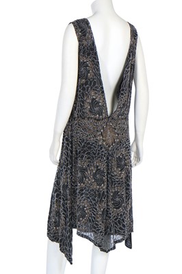 Lot 345 - A good beaded flapper dress, mid-1920s