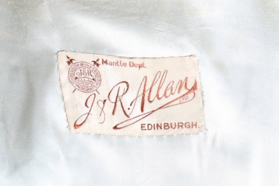 Lot 328 - Two black velvet coats, 1930s