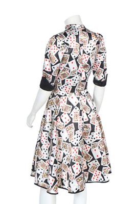 Lot 260 - Two Rae Spencer Cullen/Miss Mouse novelty printed dresses, early 1970s