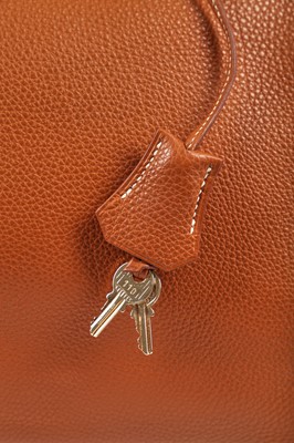 Lot 70 - An Hermès golden-brown clemence leather Birkin 35, 2001