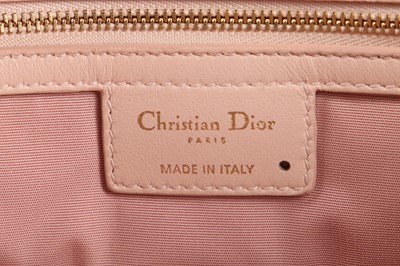 Lot 103 - A Dior pale pink Cannage lambskin leather shoulder bag shopper, 2000s