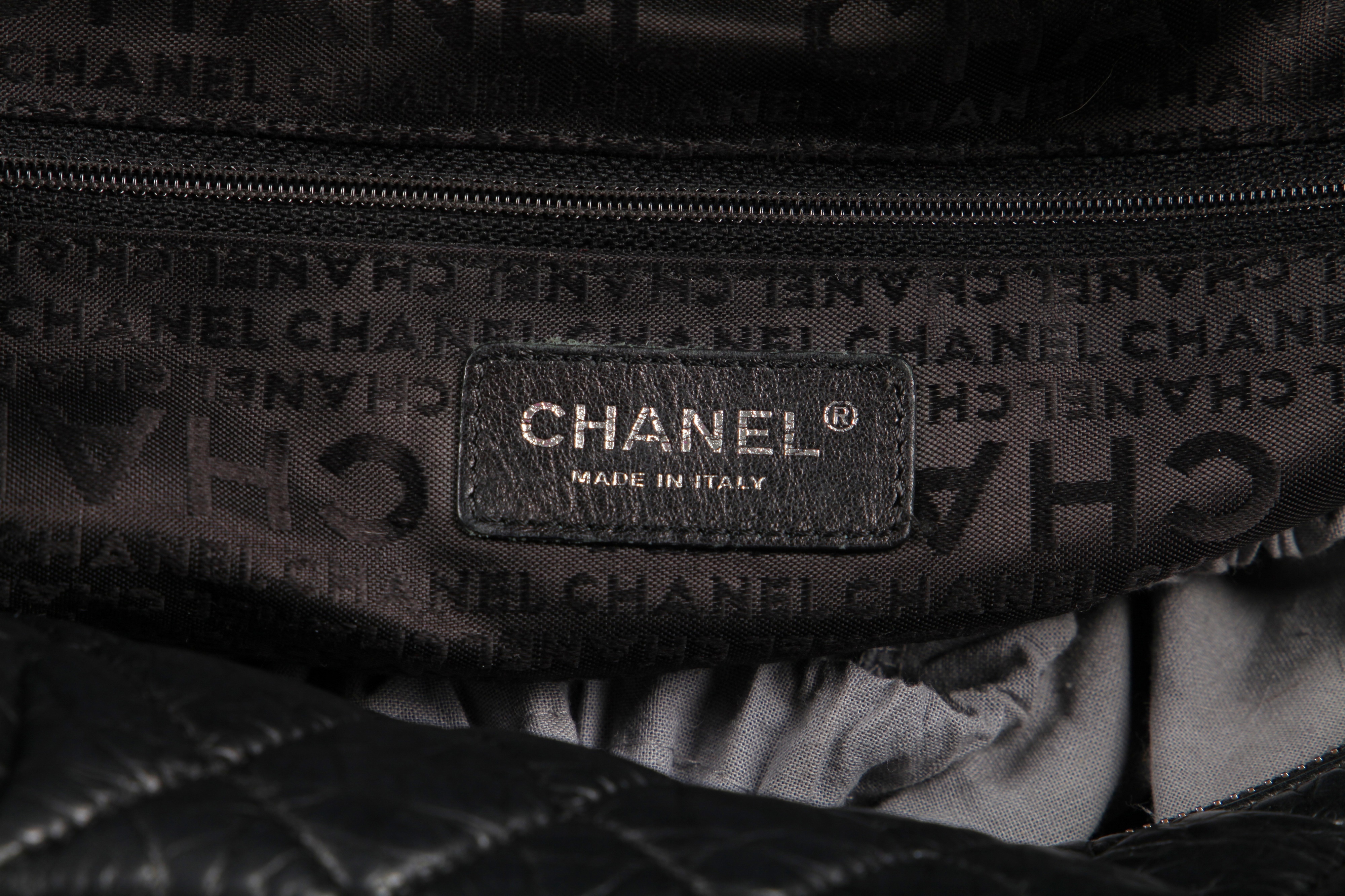 Chanel Travel bag Tasche New York Paris 2005/2006 Vintage Leather