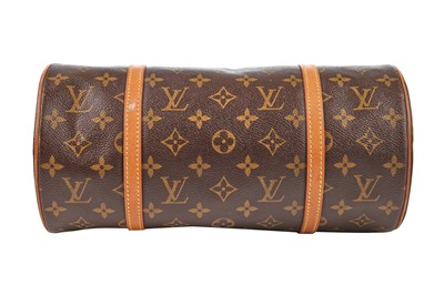 Lot 112 - A Louis Vuitton monogrammed canvas and leather barrel bag, circa 2003